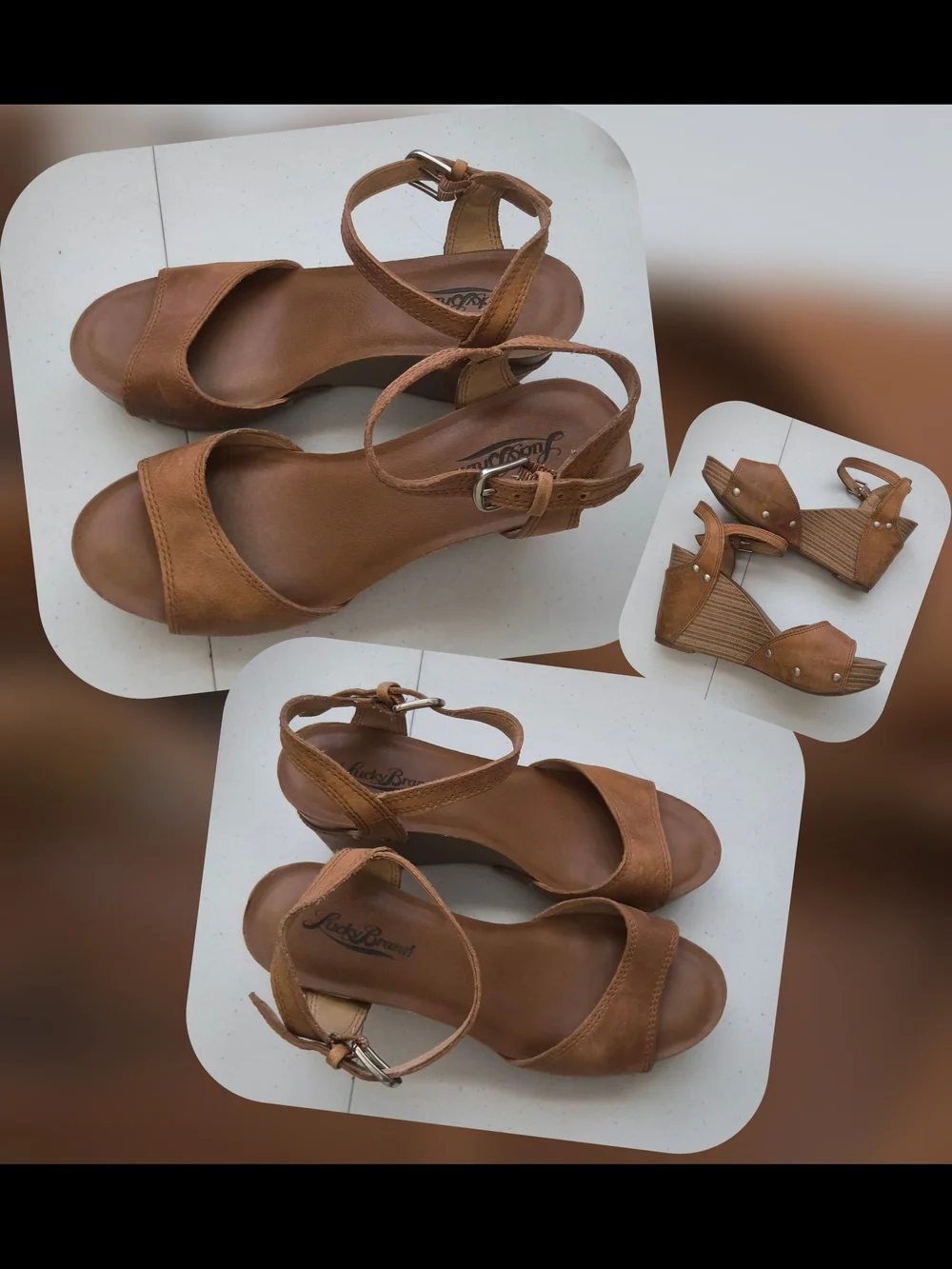 Lucky Brand tan leather